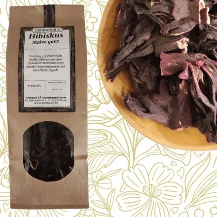 Malventee (Hibiskusbl�ten) ganz