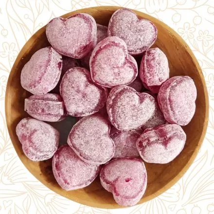 Gl�hweinherzchen-Bonbons