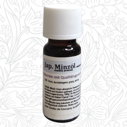Japanisches Minzl (therisches l) 10ml