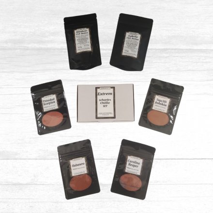 * extrem scharfes Chili-Set