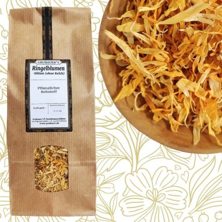 Ringelblumenblten ohne Kelch