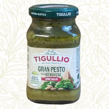 Pesto - alla Genovese ohne Knoblauch 190g Glas