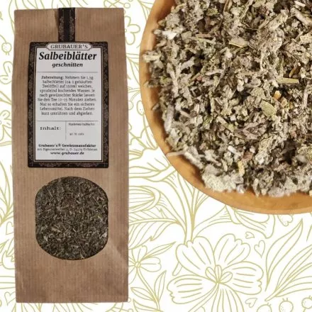 Salbeibl�tter gerebelt