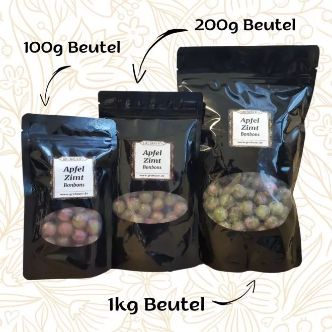 Apfel-Zimt-Bonbons