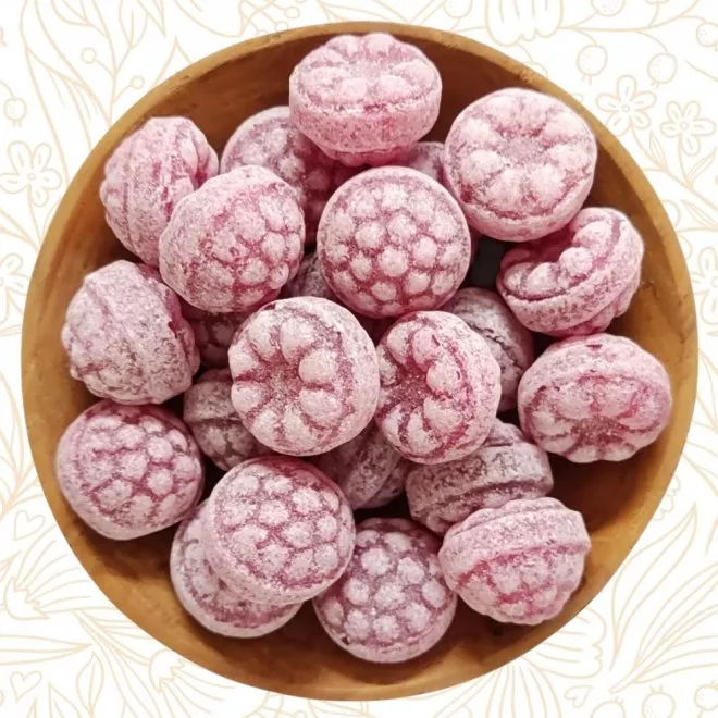 Himbeer-Bonbons