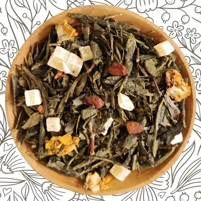 Kaktusfeige-Mangostane (Gr�ner Tee)