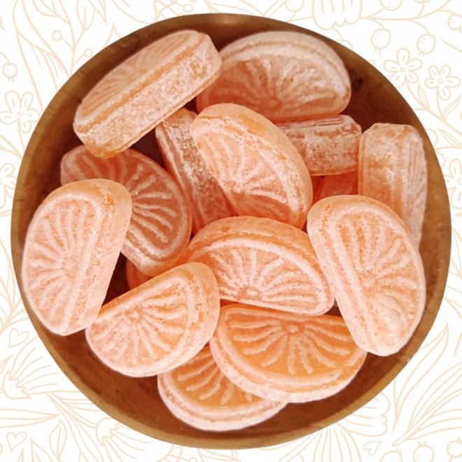 Mandarinen-Bonbon