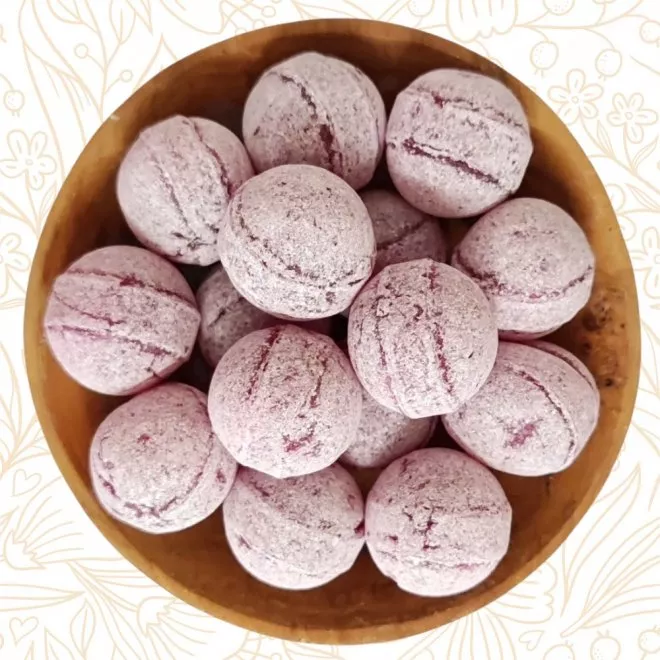 Wildkirschkugeln-Bonbon