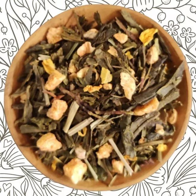 Orange-Ingwer (Gr�ner Tee)