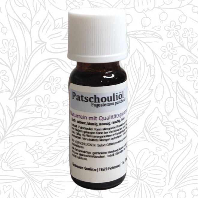 Patchouli (ätherisches Öl) 10ml