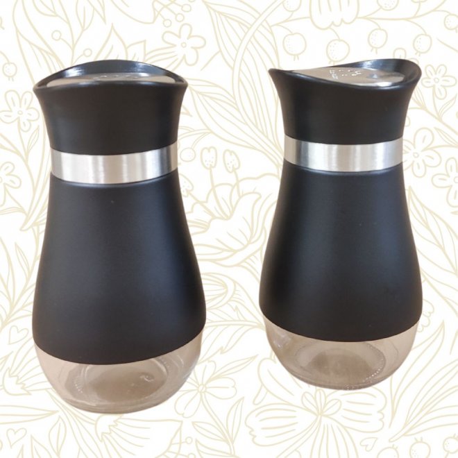 2er Set Salz & Pfefferstreuer