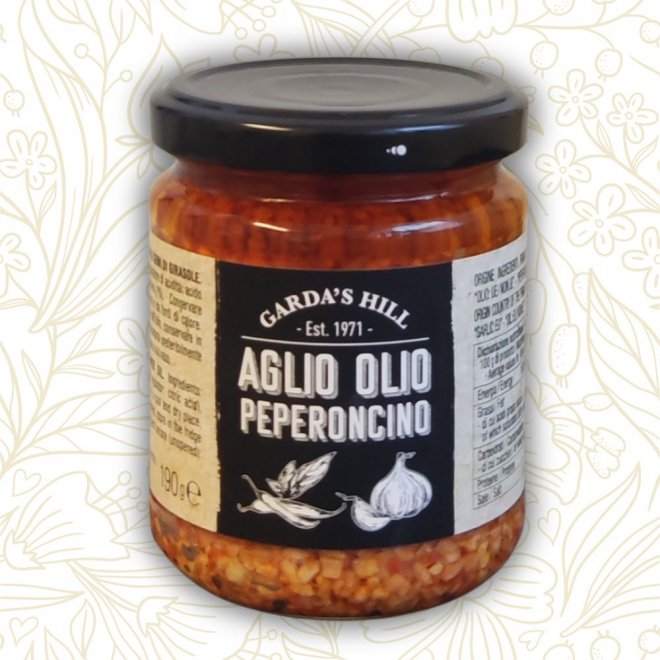 Aglio-Olio-Peperoncino (in l) 190g Glas