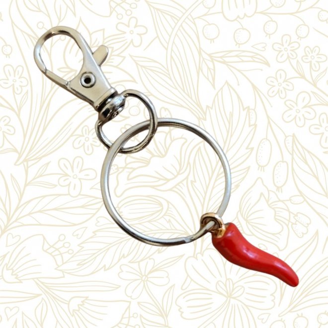 Schlsselanhnger mit Chili