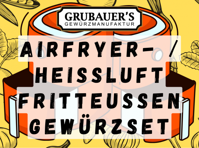 * Airfryer & Heissluftfritteusen Gewrzset