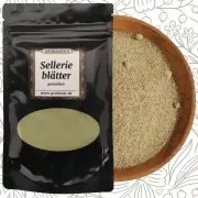 Selleriebl�tter gemahlen