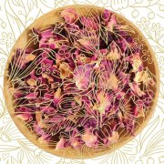 Rosenbltenbltter rot ganz