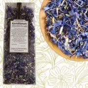 Kornblumenbl�ten blau ganz