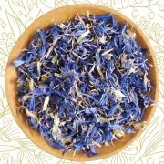 Kornblumenbl�ten blau ganz