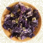 Malvenbl�ten blau ganz