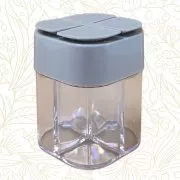 4-in-1 Camping-Gew�rzstreuer grau