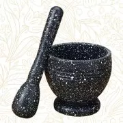 M�rser & St��el Set (11cm) schwarz